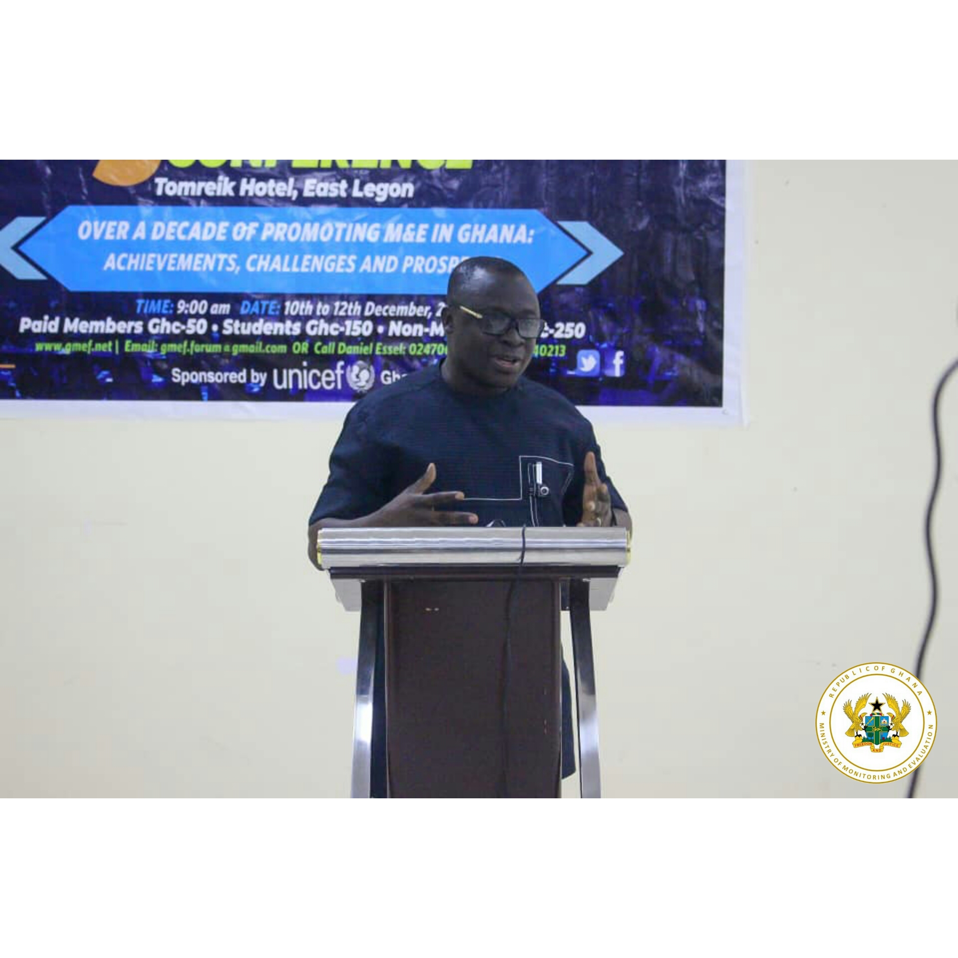 Members of Ghana Monitoring and Evaluation need adequate capacity building.